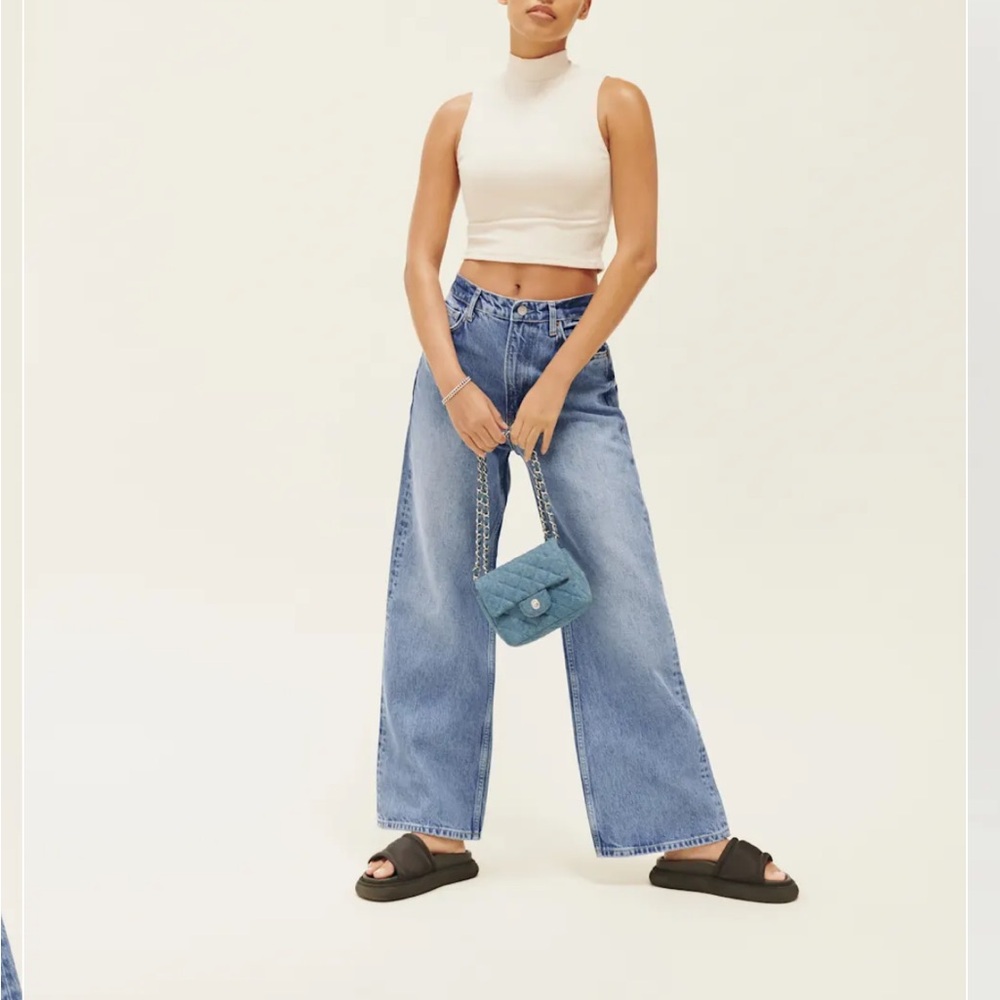 Reformation Wilder High Rise Cropped Jeans - Picture 4 of 11